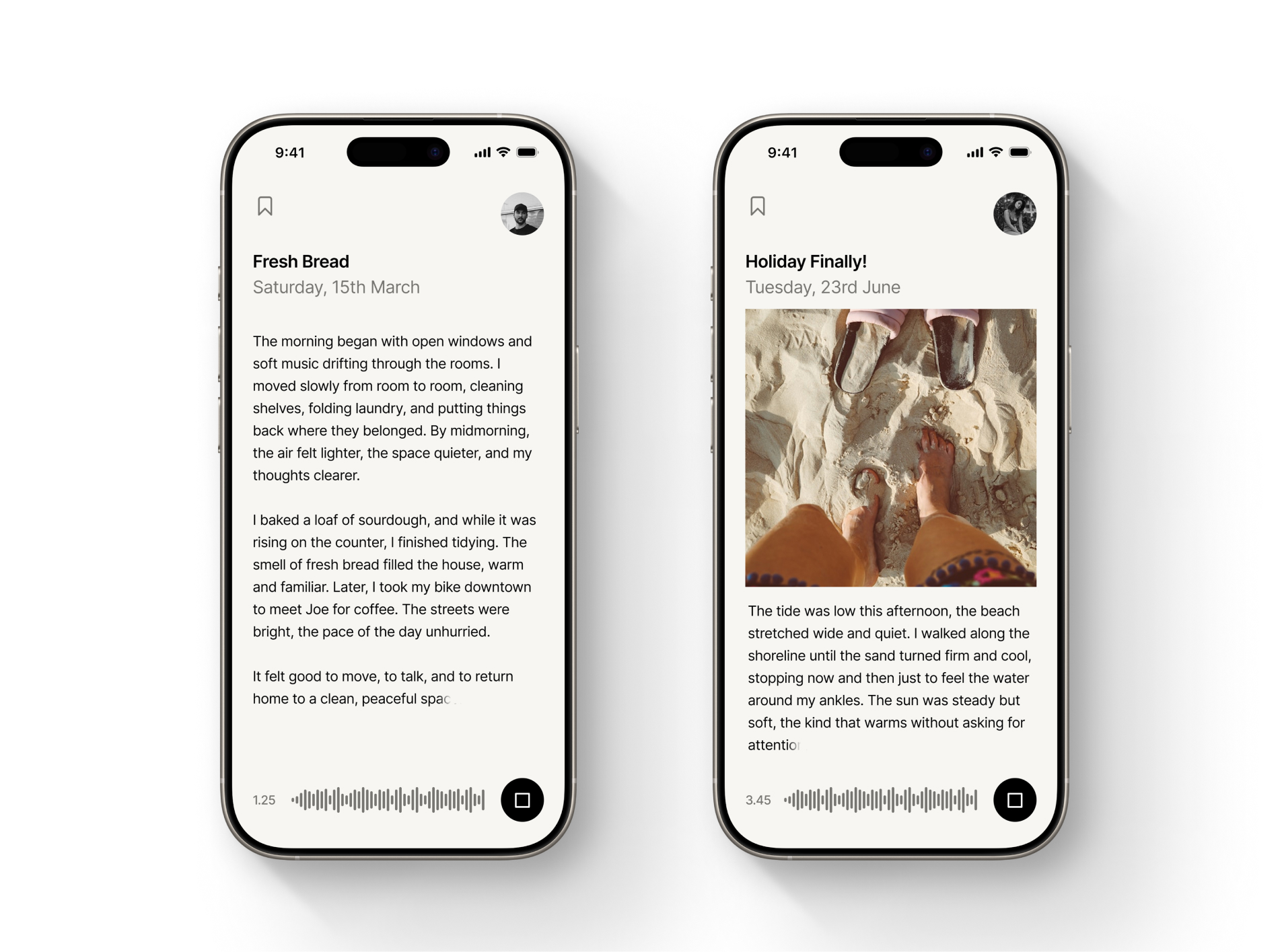 Moments - Journaling App